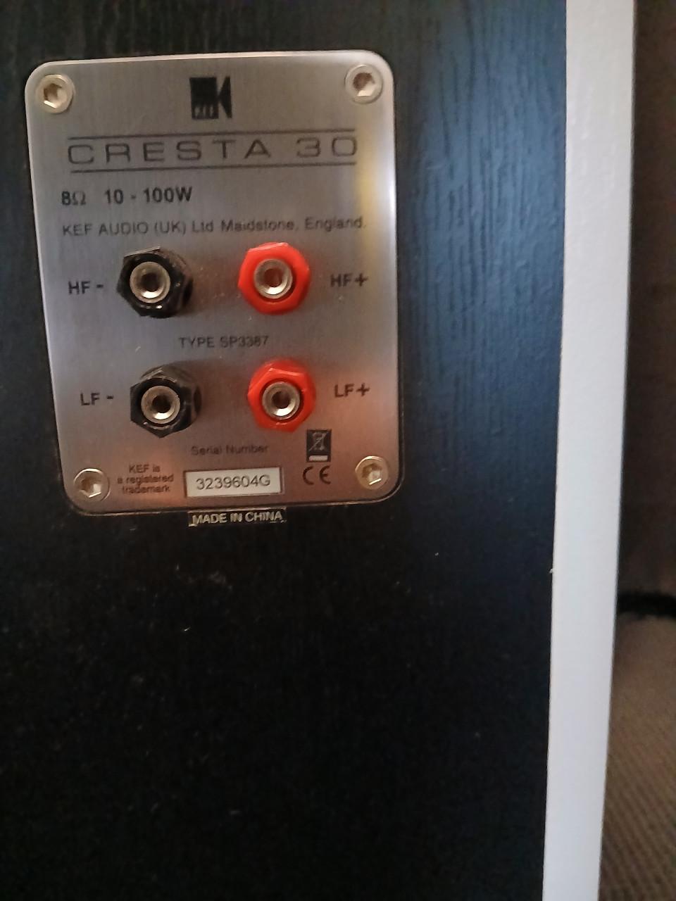 Luidsprekers KEF Cresta 30