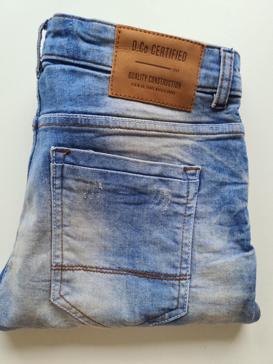 Mooie blauwe skinny jeans van Denim Co. in maat W32/L32.