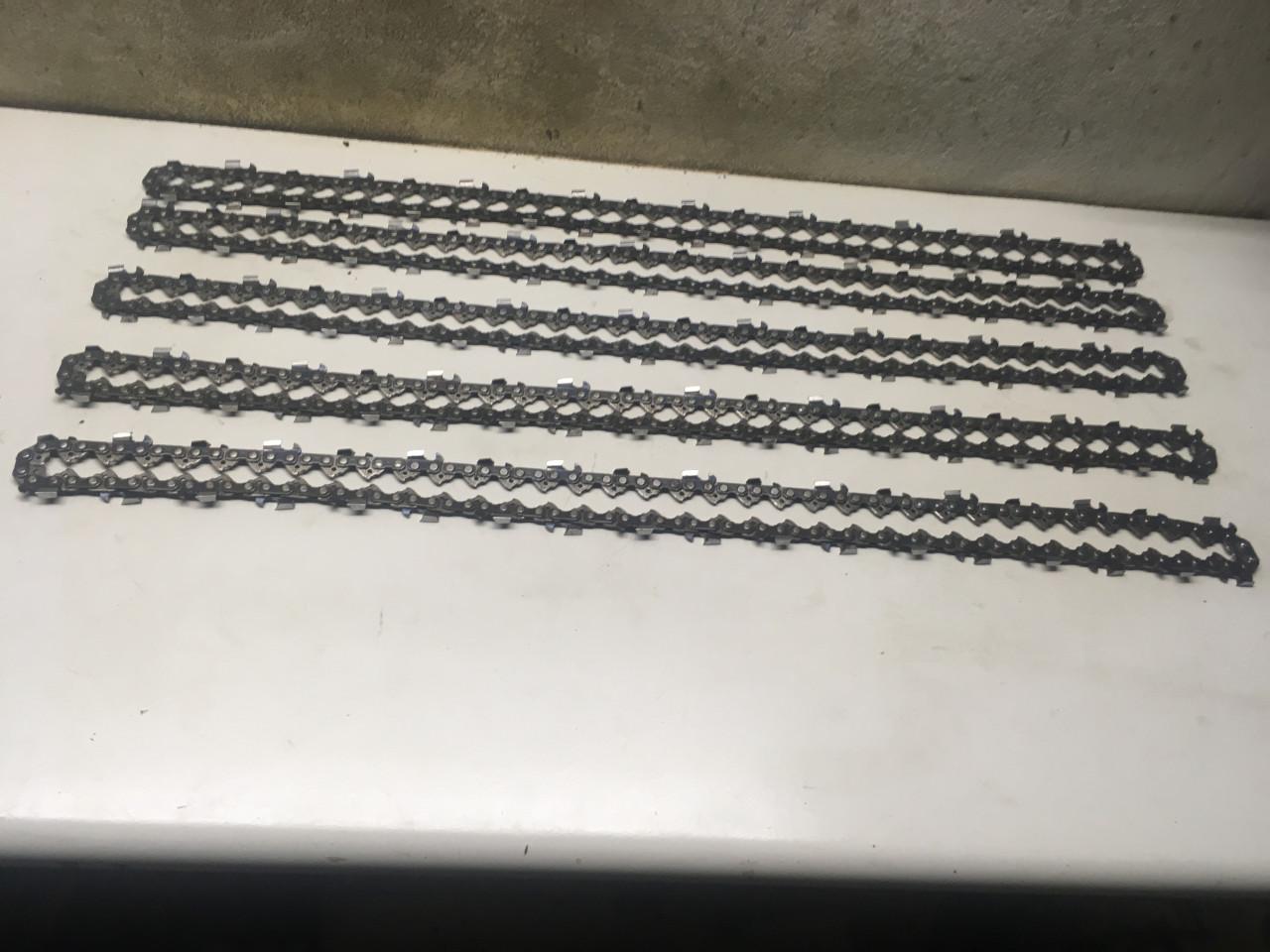 5x zaagketting voor kettingzaag 20 inch dolmar husqvarna etc. zo goed als