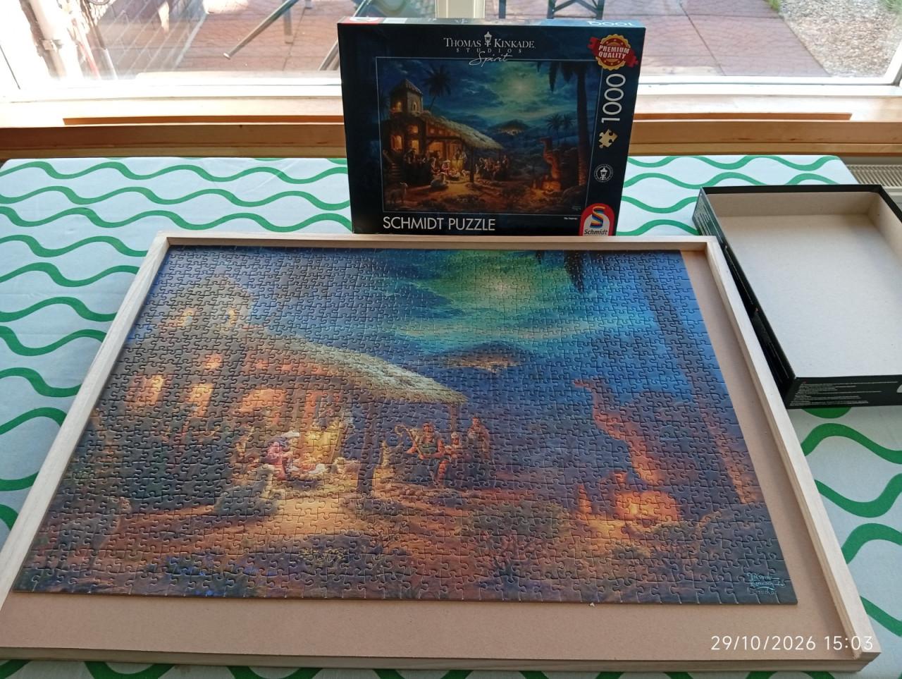 Schmidt puzzel "The nativity" Geboorte van Jezus - 1000 st. - zgan