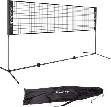 Display4top verstelbare/opvouwbare badminton net