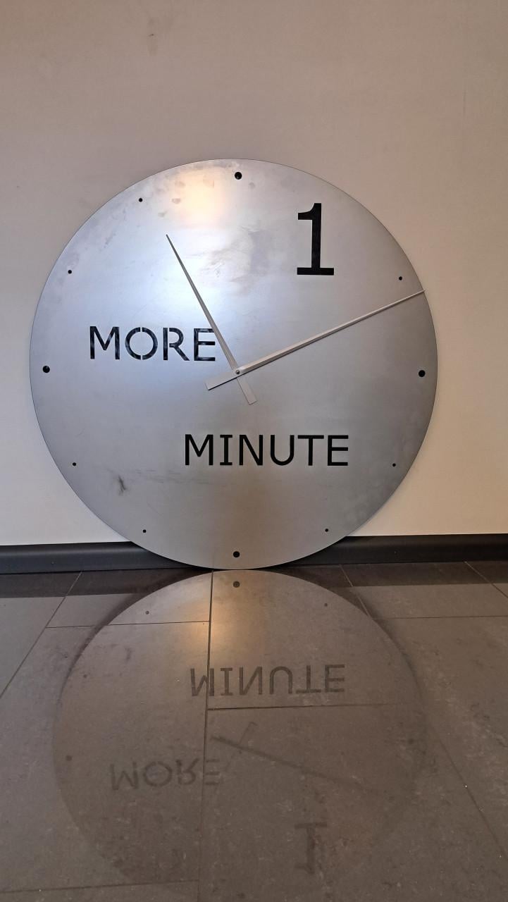 Wandklok groot formaat