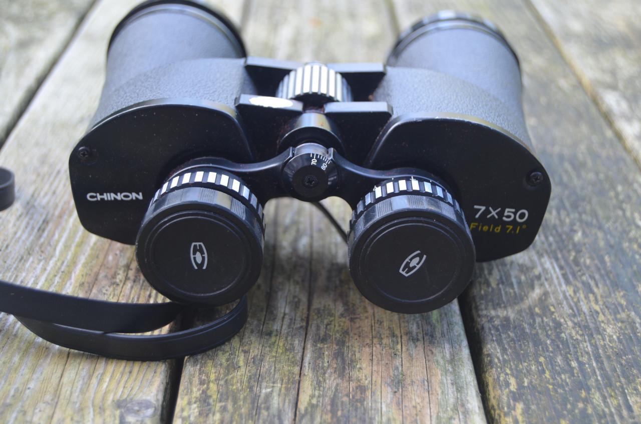 Chinon verrekijker met etui igst.