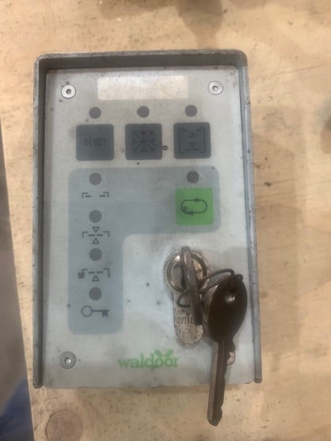 Waldoor sleutelschakelaar