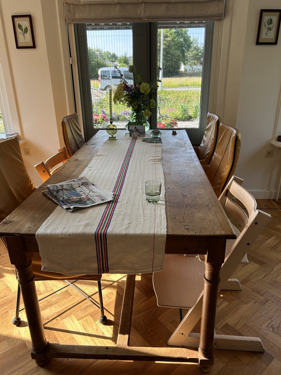 Boeren grenen  tafel