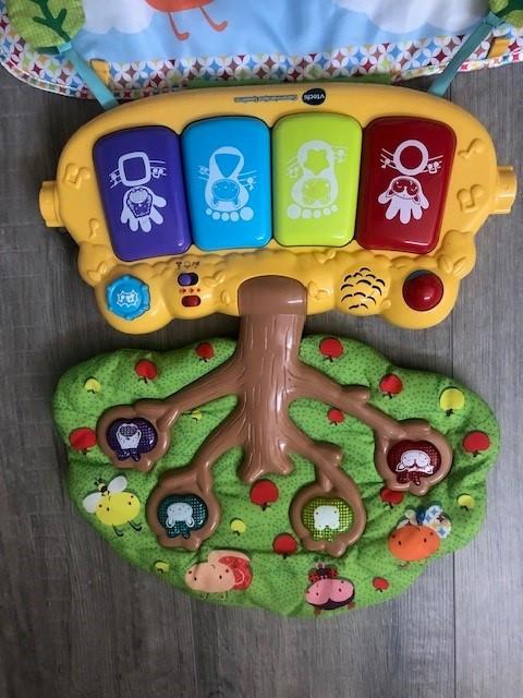 Baby speelkleed met leuke dierenprint, inclusief (speel)boom!