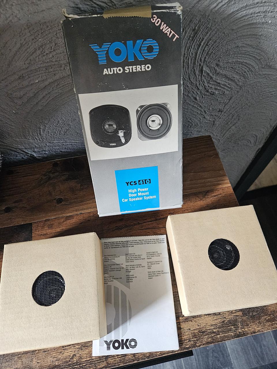 Nieuw Yoko Auto Stereo YCS 410 Car Speaker System