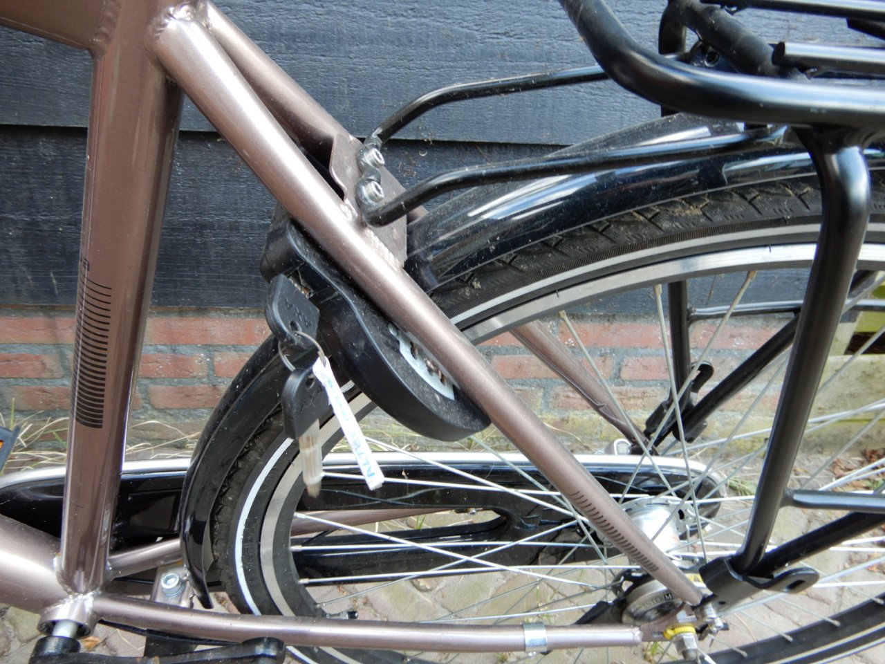 Altec Walesa 28 inch, 52 cm herenfiets / fiets 3 vers. bruin