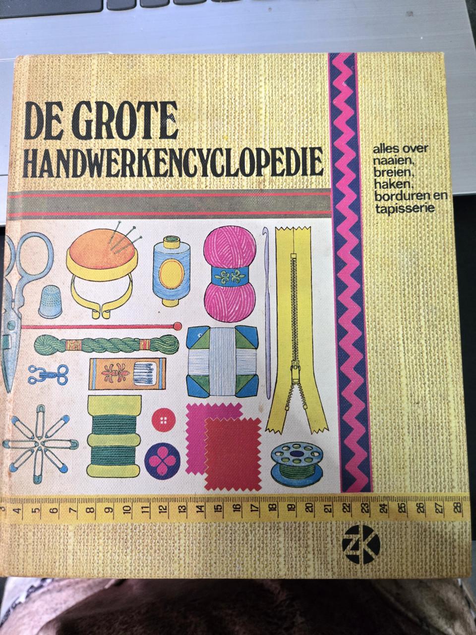 Boek: De Grote Handwerkencyclopedie 1e druk 1972