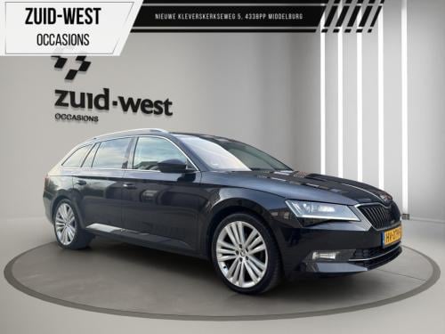 Skoda Superb combi 1.6 tdi style business automaat memory camera