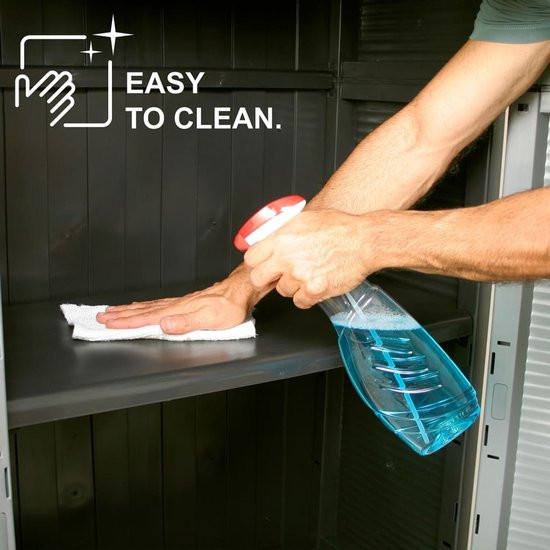 Tuin/berging/schuur Opbergkast 180x68x40 cm.  HBD. kunststof