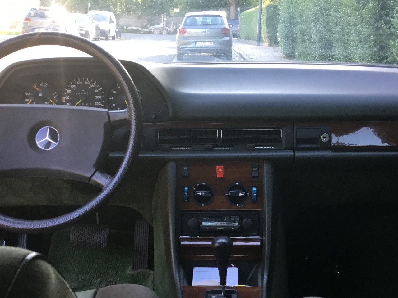 Mercedes benz oldtimer w126 S280, 1984