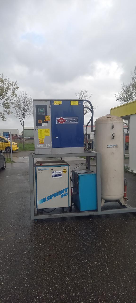 Airpress schroef compressor.