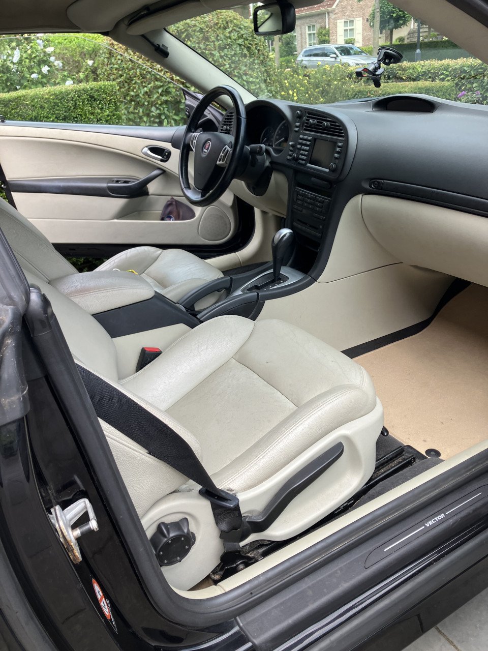 Saab 9-3 1.8 T Vector Cabrio AUT 2005 Hirsch tuning! 191.000km 3e eigenaar
