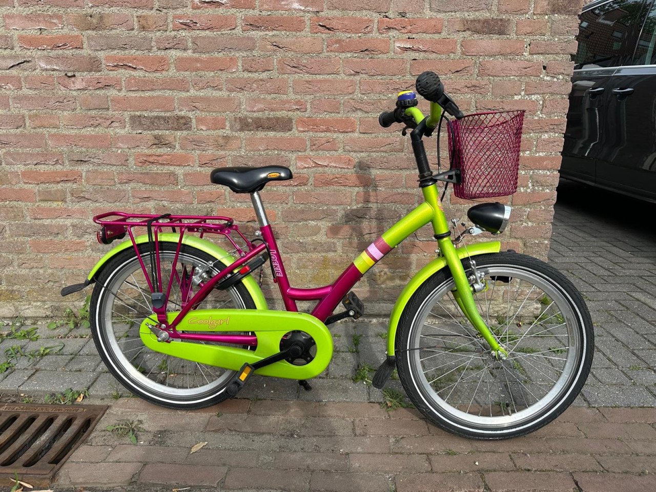 Meisjes fiets