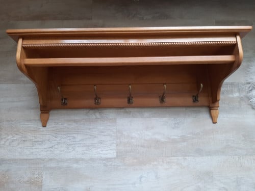 Mooie houten Kapstok