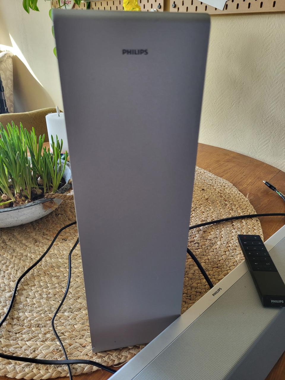 Phillips TAB8505/10 soundbar met draadloze subwoofer 2.1 kanalen.