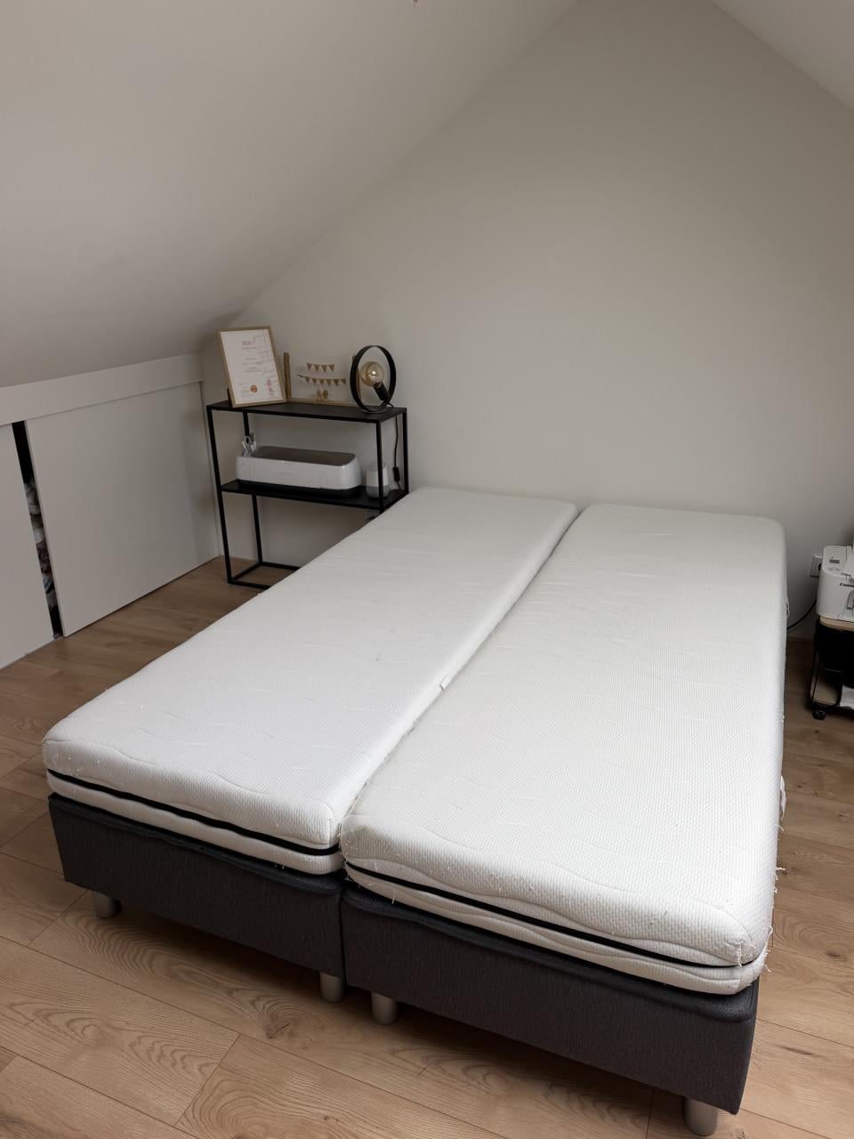 Boxspring look bed 140x200cm