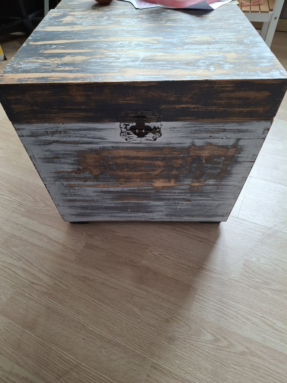 2 oude kisten vintage