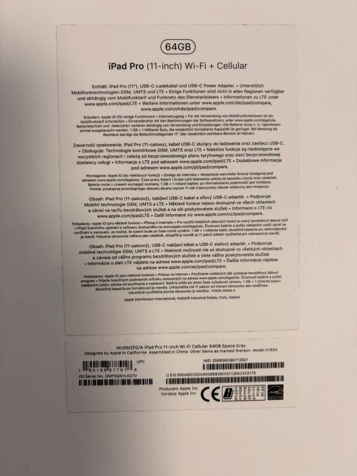 Apple iPad Pro 11 LTE 64GB met Magic Keyboard