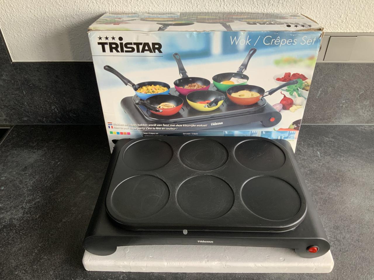 Tristar Wok en Crêpes set
