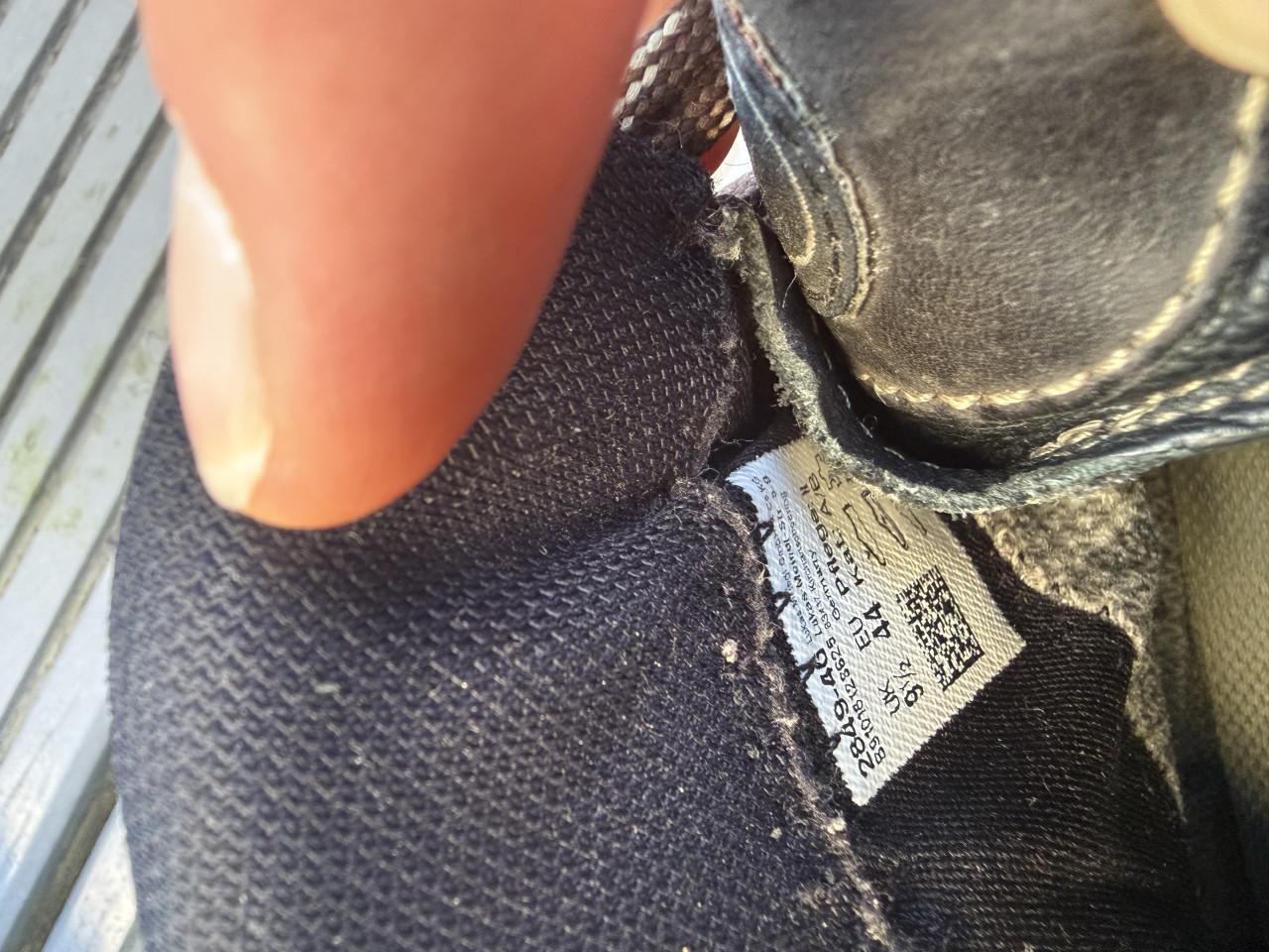 Weinig gebruikte bergschoenen/wandelschoenen Meindl maat 44