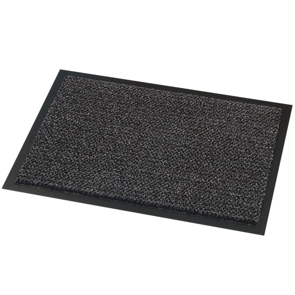 Droogloopmat zwart op maat gemaakt