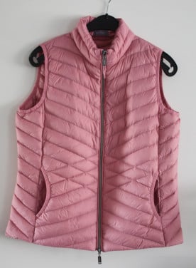 Roze bodywarmer maat 40