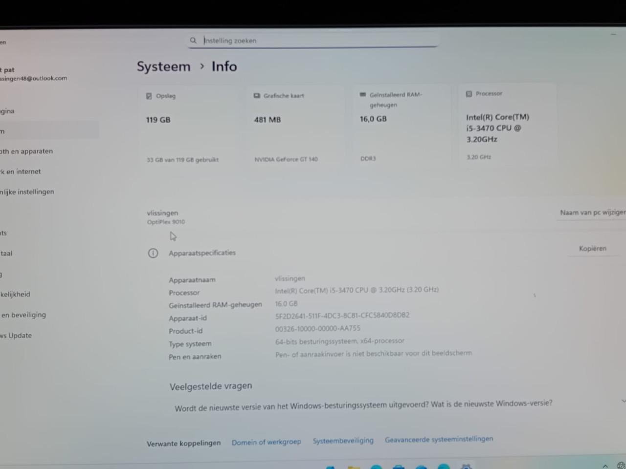 Pc Dell optiplex 9010