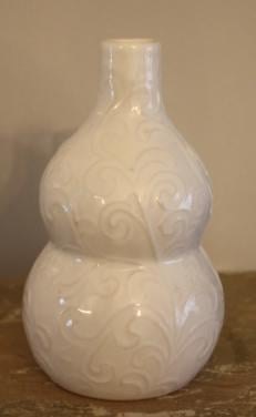 Vaasje  met bewerking