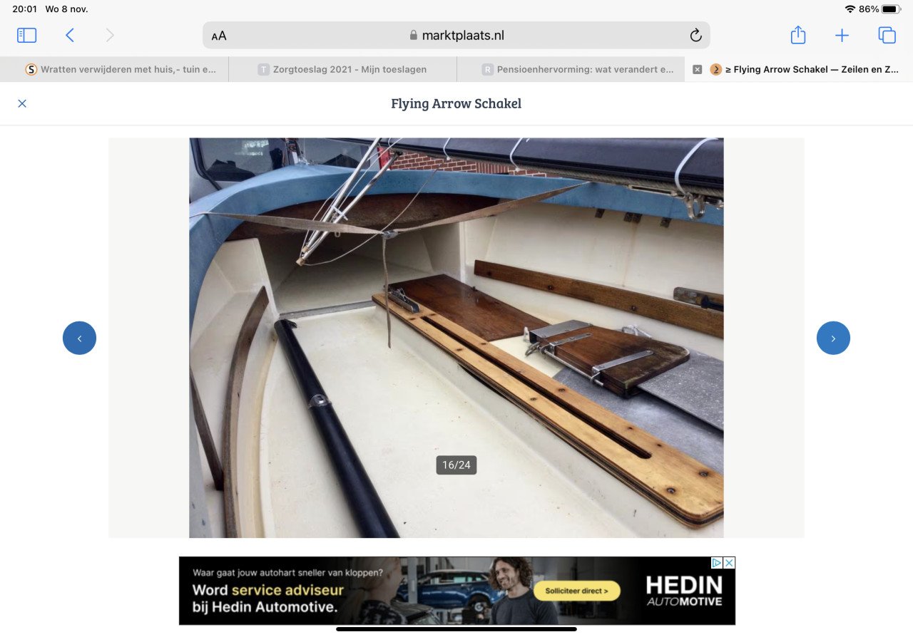 Open zeilboot