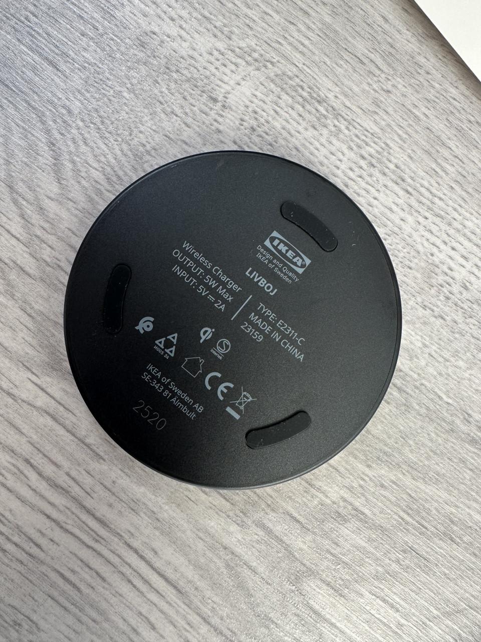 Nieuwe draadloze oplader