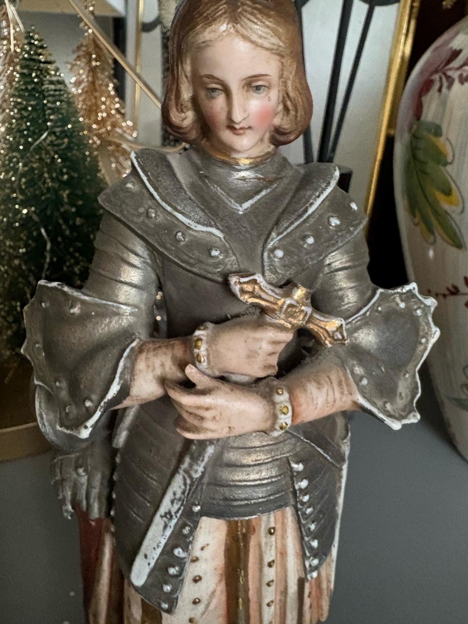 Statue van Jeanne d,Arc, Maagd van New Orléans.
