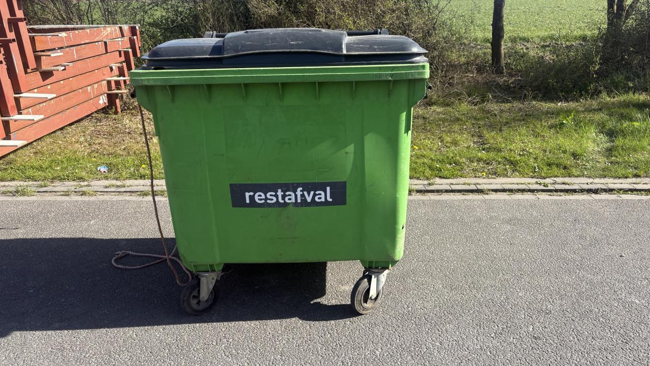 Afvalcontainer verrijdbaar