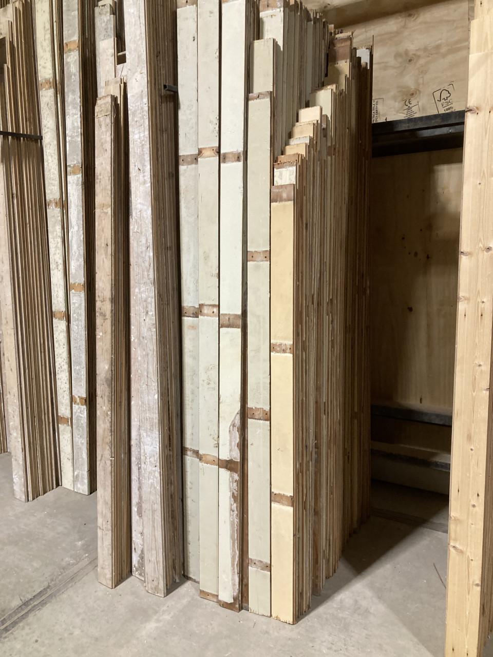 Vloerdelen en dakbeschot