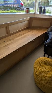 Erkerbank handgemaakt.