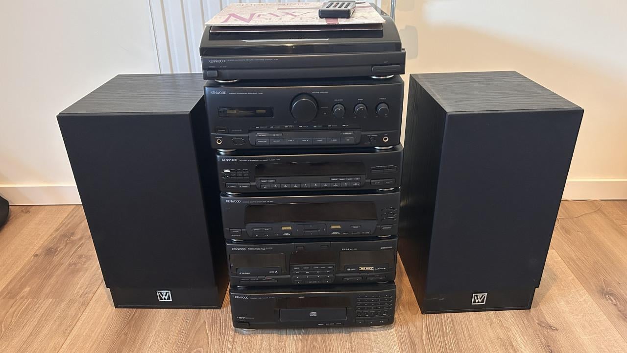 Complete stereoinstallatie incl. boxen