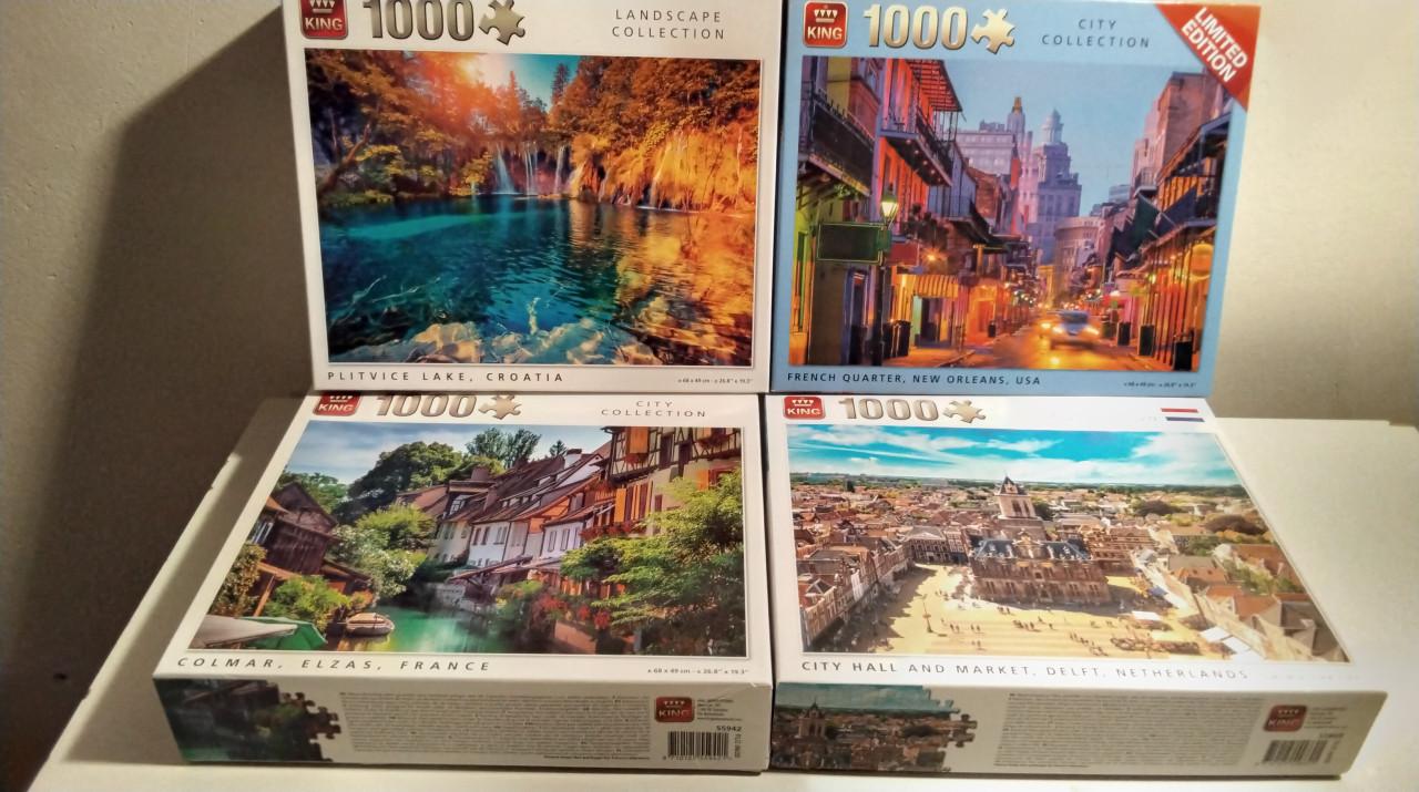 Legpuzzels 1000 stukjes