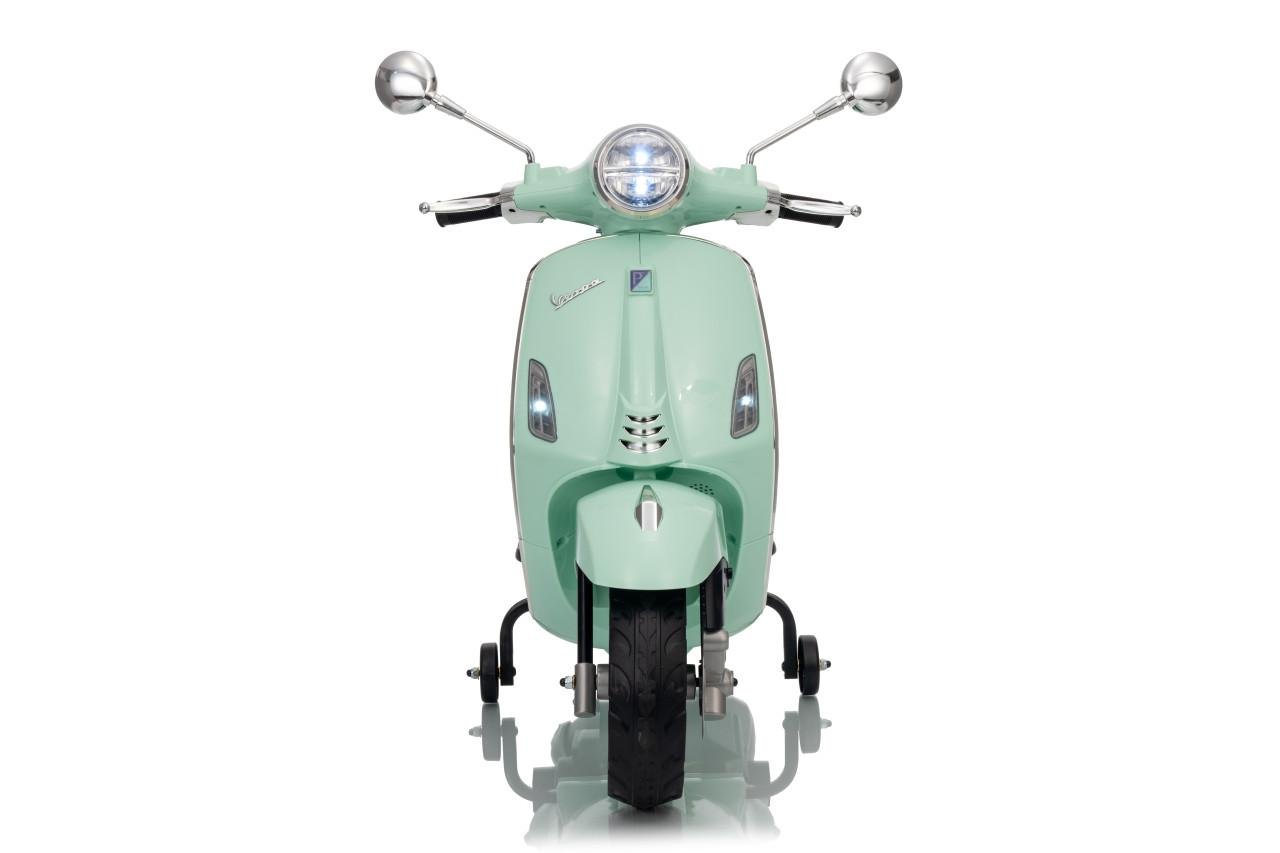 Elektrische Kinderscooter 12V – Vespa Primavera | MintGroen