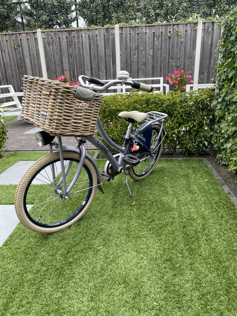 Leuke meisjesfiets Loekie 22 inch