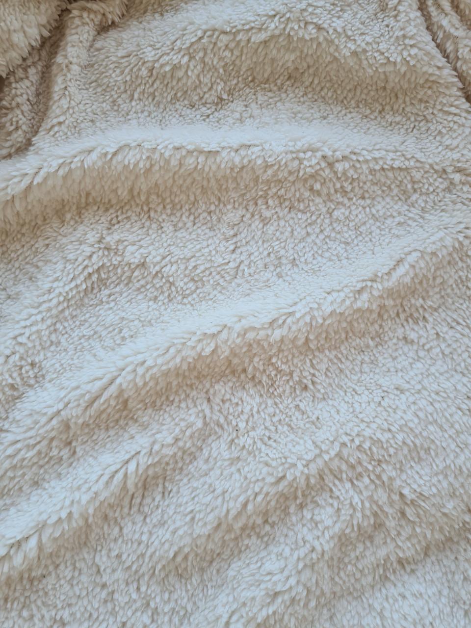 Nieuwe Lichtblauwe gewatteerde pufferjas met capuchon Mt 146-152