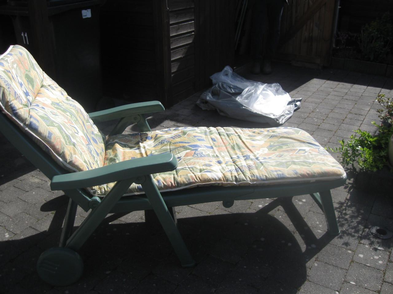 Ligstoel + kussen