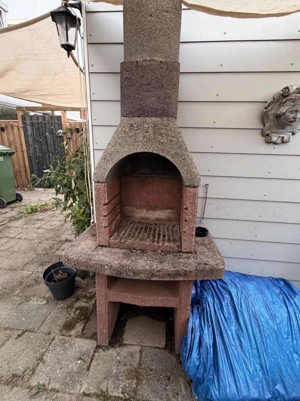 Betonnen Barbeque