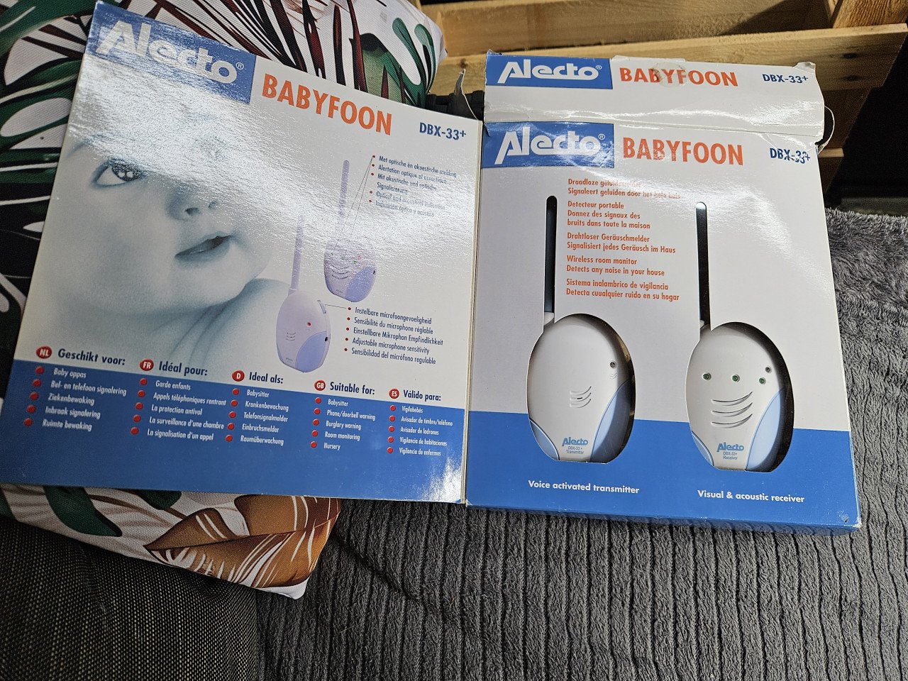 Leuk werkend compleet Alecto DBX-33 plus babyfoon....