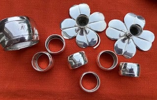 VERZILVERDE VINTAGE ARTIKELEN VAN KEMPEN & BEGEER ( 1 KOOP)