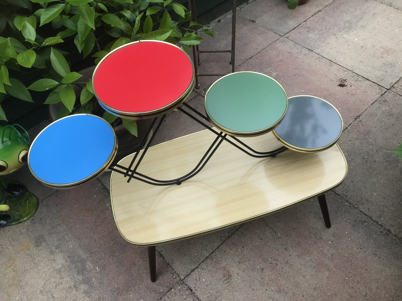 Vintage retro Plantentafel