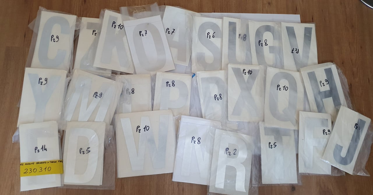 Grote Stickers... Cijfers & Letters