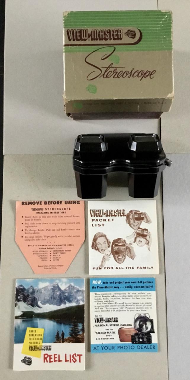 VIEW MASTER Stereoscope SAWYER’s, model 13C