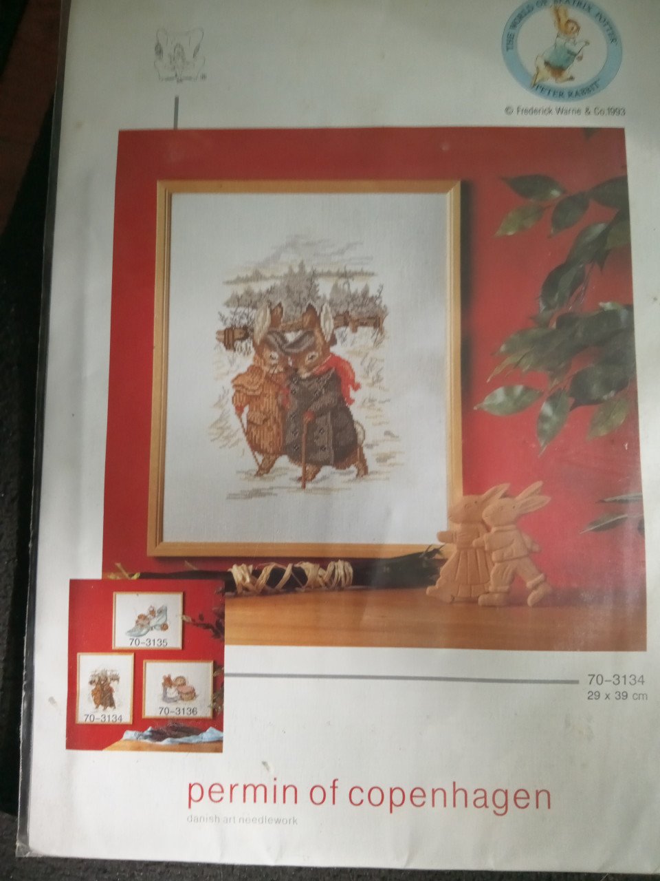 Compleet borduurpakket Beatrix Potter