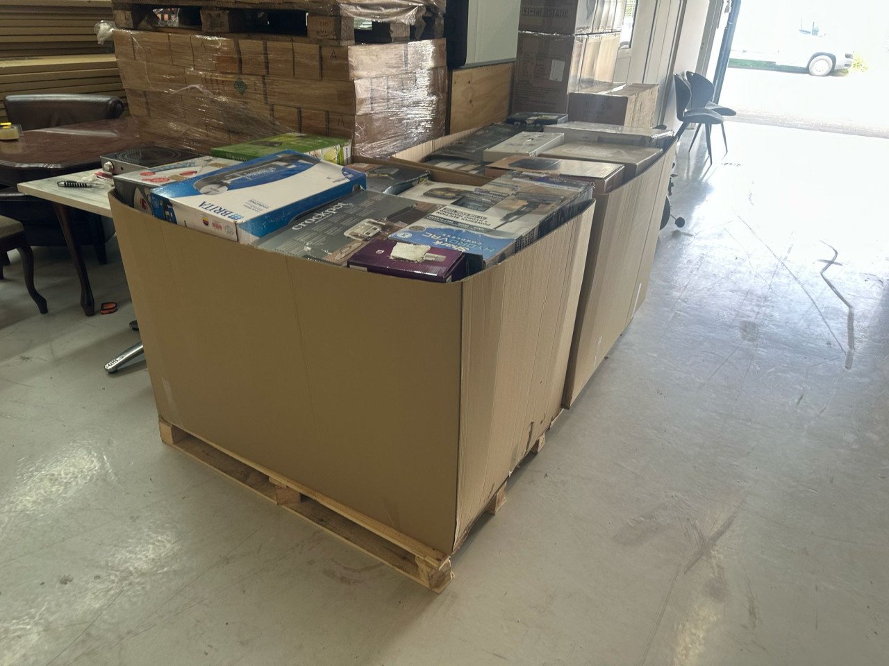 Mix pallets (ongeteste retour producten)